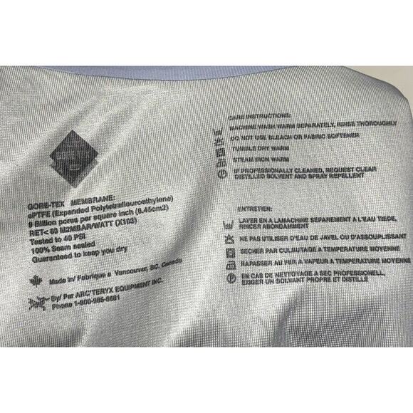 Arcteryx Sidewinder TR Jacket Unisex M Kermit Green Full-Zip Goretex XCR Vintage - Picture 14 of 16